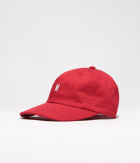Norse Projects Twill Sports Cap - Holmen Red thumbnail