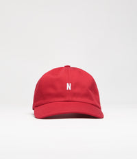 Norse Projects Twill Sports Cap - Holmen Red thumbnail