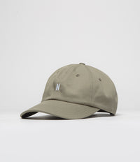 Norse Projects Twill Sports Cap - Sediment Green thumbnail