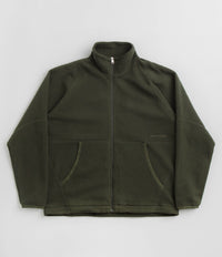 Norse Projects Tycho Pile Fleece Full Zip Jacket - Ivy Green thumbnail