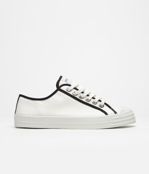 Novesta Star Master Contrast Piping Shoes - 10 White / 60 Black 
