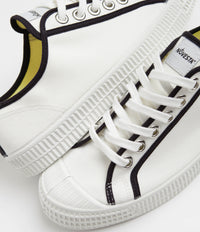 Novesta Star Master Contrast Piping Shoes - 10 White / 60 Black / 110 White thumbnail