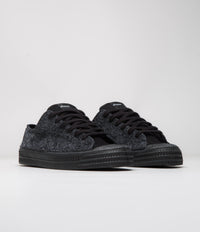 Novesta Star Master Hairy Suede Shoes - Black thumbnail