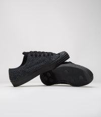 Novesta Star Master Hairy Suede Shoes - Black thumbnail