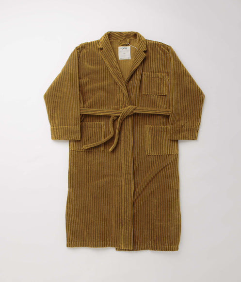 OAS Striped Velour Long Robe - Santiago