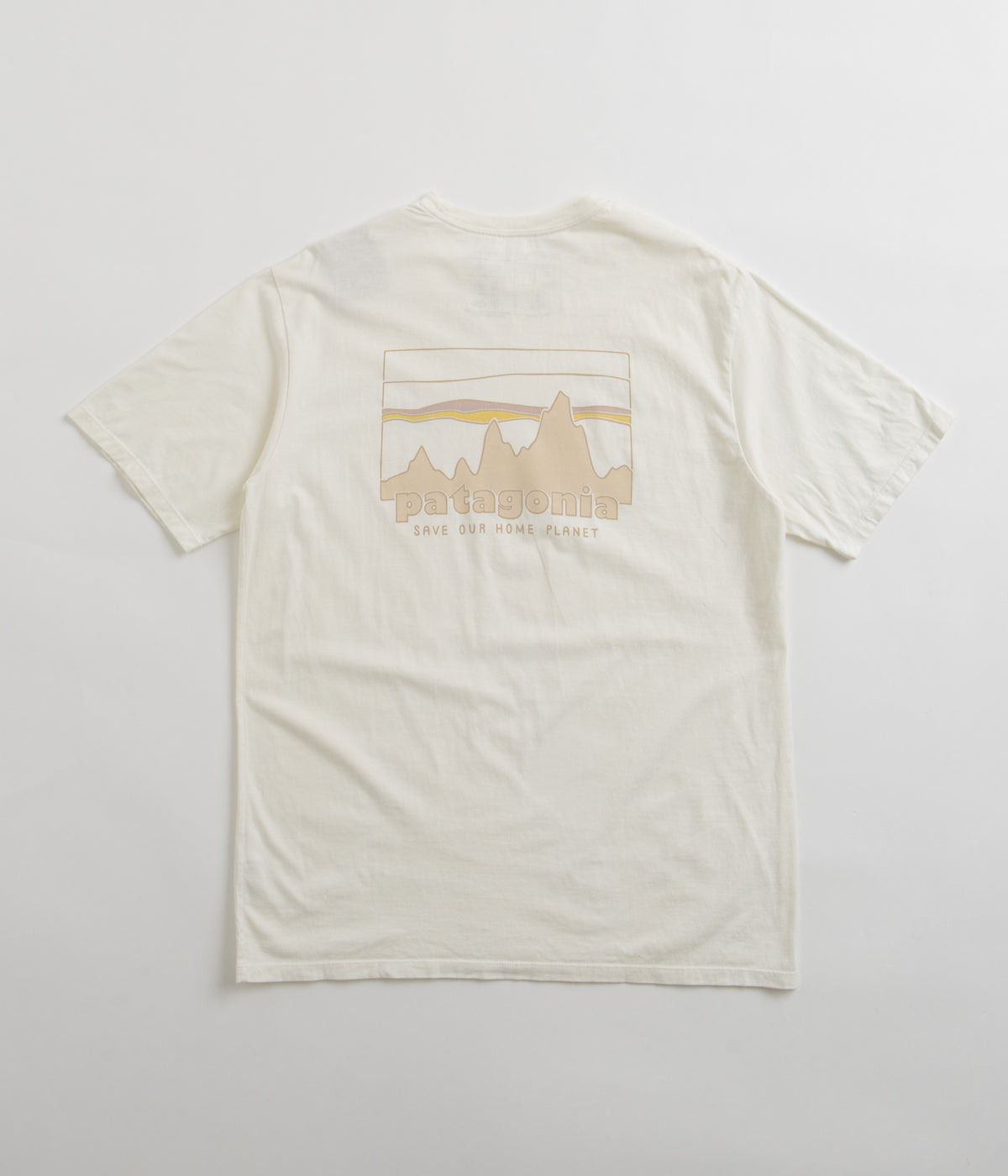Patagonia 73 Skyline Organic T Shirt Birch White Always in Colour