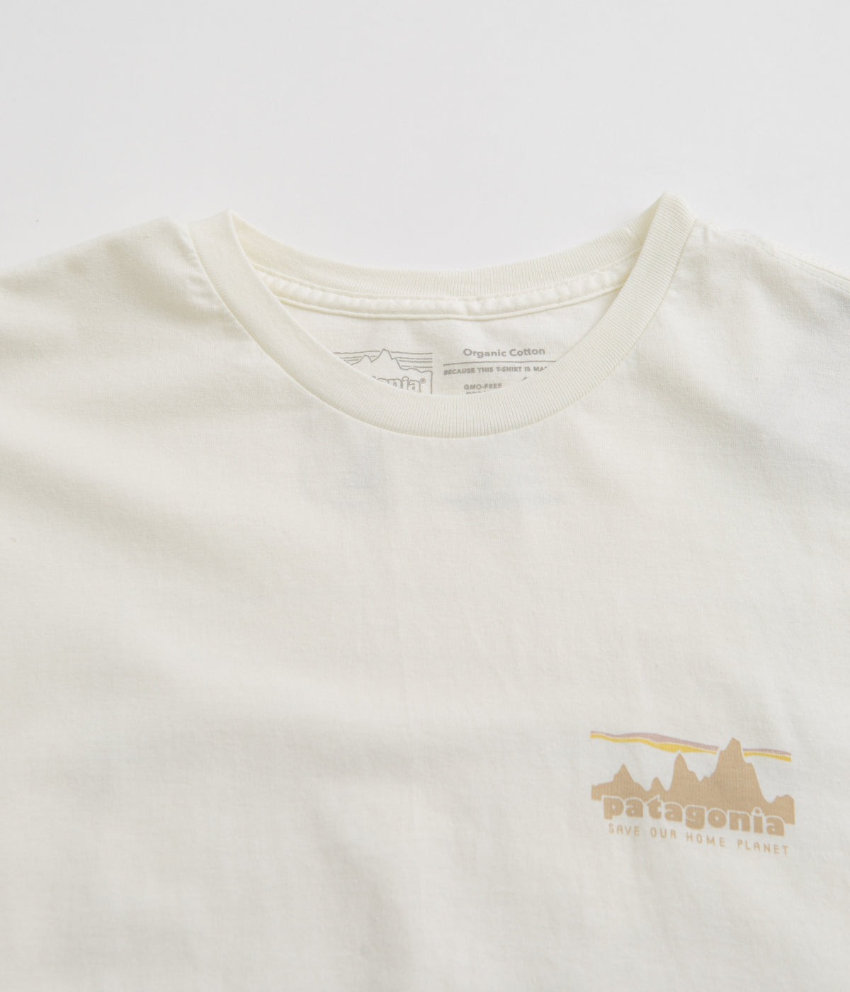 Patagonia 73 Skyline Organic T Shirt Birch White Always in Colour