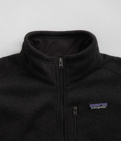 Patagonia Better Sweater 1/4 Zip Sweatshirt in Black