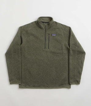 Patagonia Better Sweater 1/4 Zip Sweatshirt - Industrial Green