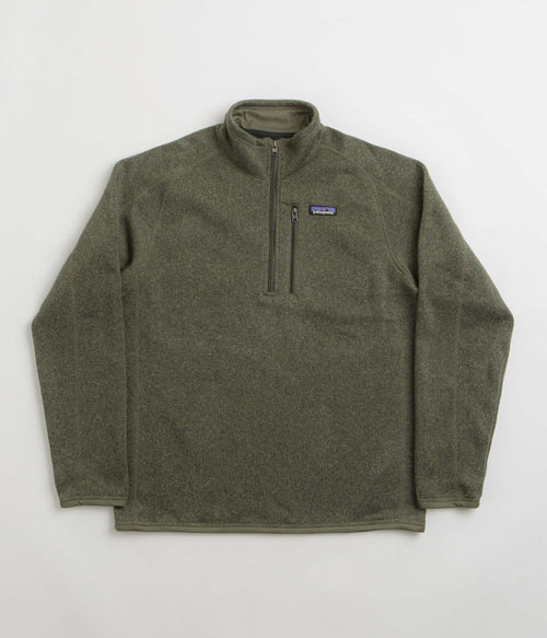 Patagonia Better Sweater 1/4 Zip Sweatshirt - Industrial Green