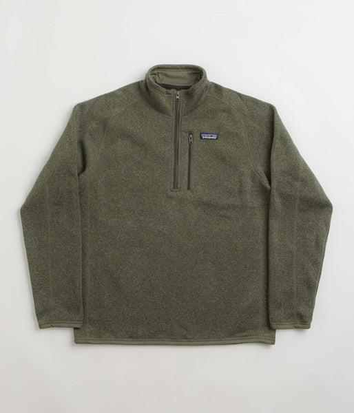 Patagonia Men's Better Sweater 1/4 Zip Long Sleeve Top Pale Khaki high quality Sz S Outdoor