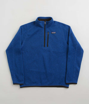 Patagonia Better Sweater 1/4 Zip Sweatshirt - Passage Blue