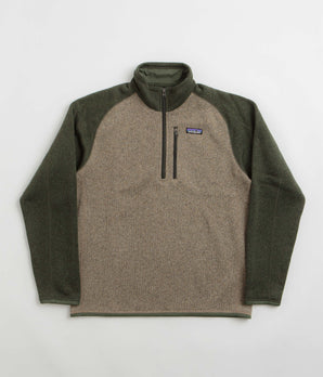 Patagonia Better Sweater 1/4 Zip Sweatshirt - Seabird Grey