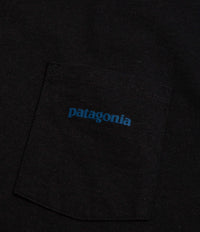 Patagonia Boardshort Logo Pocket Responsibili-Tee T-Shirt - Ink Black thumbnail