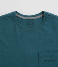 Patagonia Boardshort Logo Pocket Responsibili-Tee T-Shirt in Wetland Blue thumbnail
