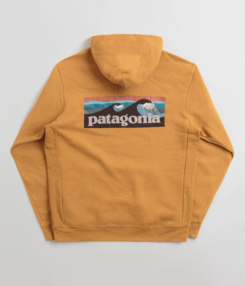 Patagonia Boardshort Logo Uprisal Hoodie - Dried Mango