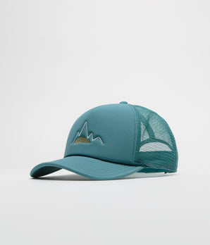 Patagonia Broadcaster Cap - Berm Logo: Wetland Blue