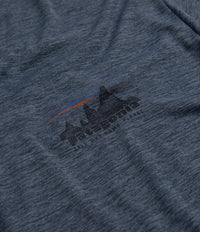 Patagonia Cap Cool Daily Graphic T-Shirt - 73 Skyline: Smolder Blue X-Dye thumbnail