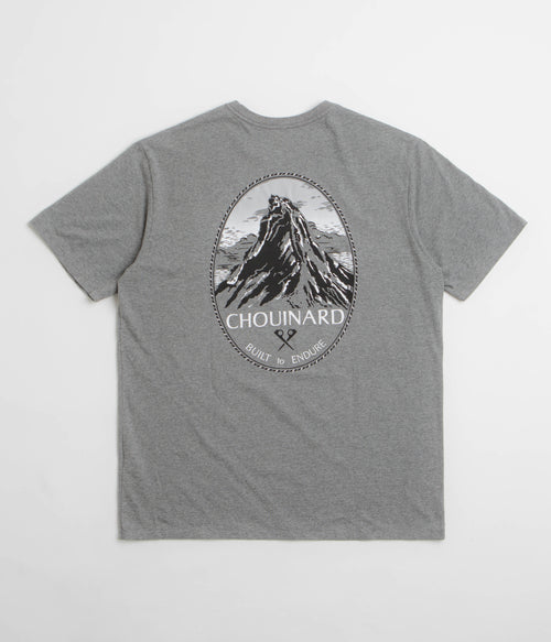 Patagonia Chouinard Crest Pocket Responsibili-Tee T-Shirt - Gravel Heather