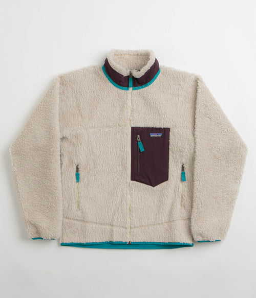 Patagonia Classic Retro-X Jacket - Natural / Obsidian Plum