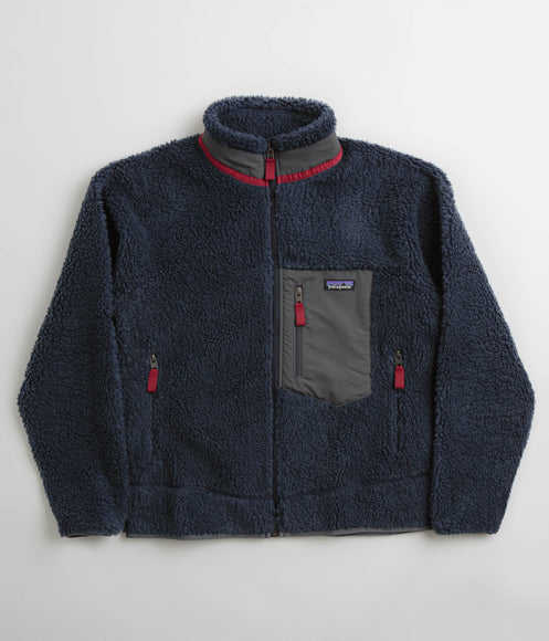 Patagonia Classic Retro-X Jacket - New Navy / Wax Red