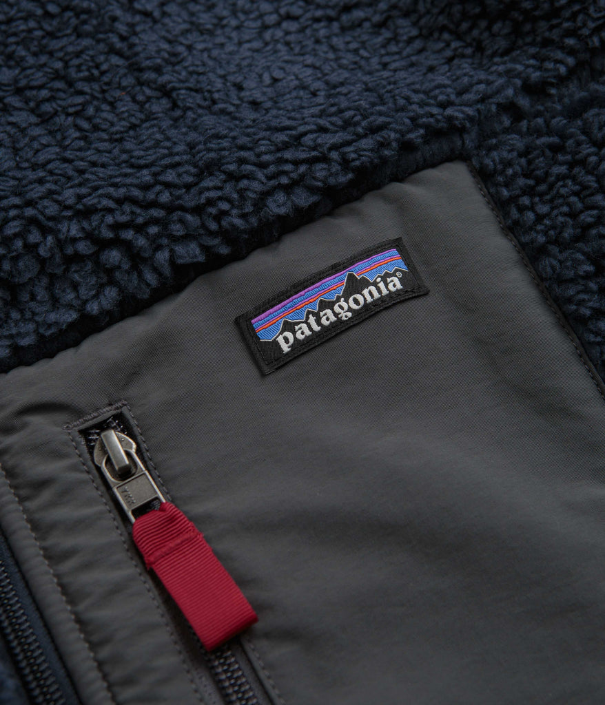 Patagonia Classic Retro-X Jacket - New Navy / Wax Red | Always in Colour