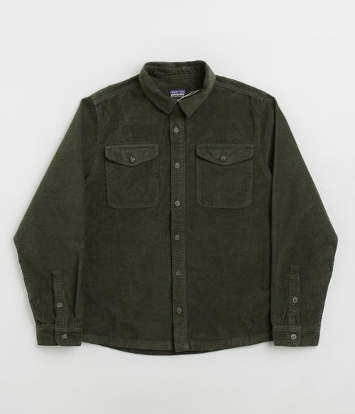 Patagonia Corduroy Shirt - Pine Needle Green