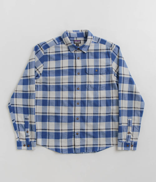 Patagonia Cotton in Conversion Fjord Flannel Shirt - Captain: Endless Blue