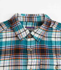 Patagonia Cotton in Conversion Fjord Flannel Shirt - Lavas: Belay Blue thumbnail