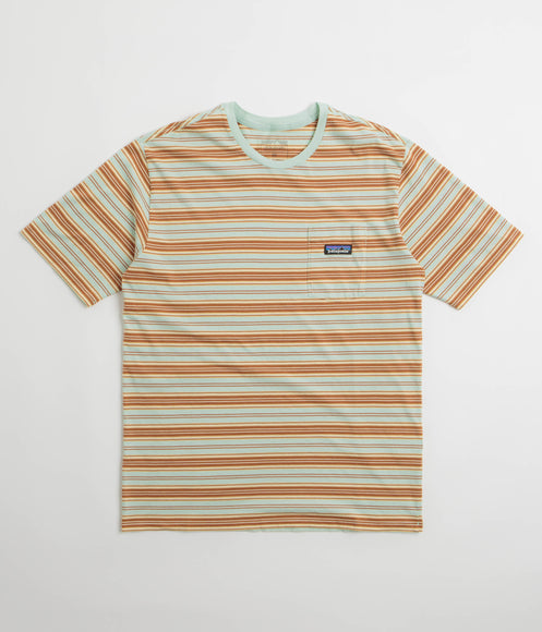 Patagonia Daily Pocket T-Shirt - Summer Camp: Rinsed Green