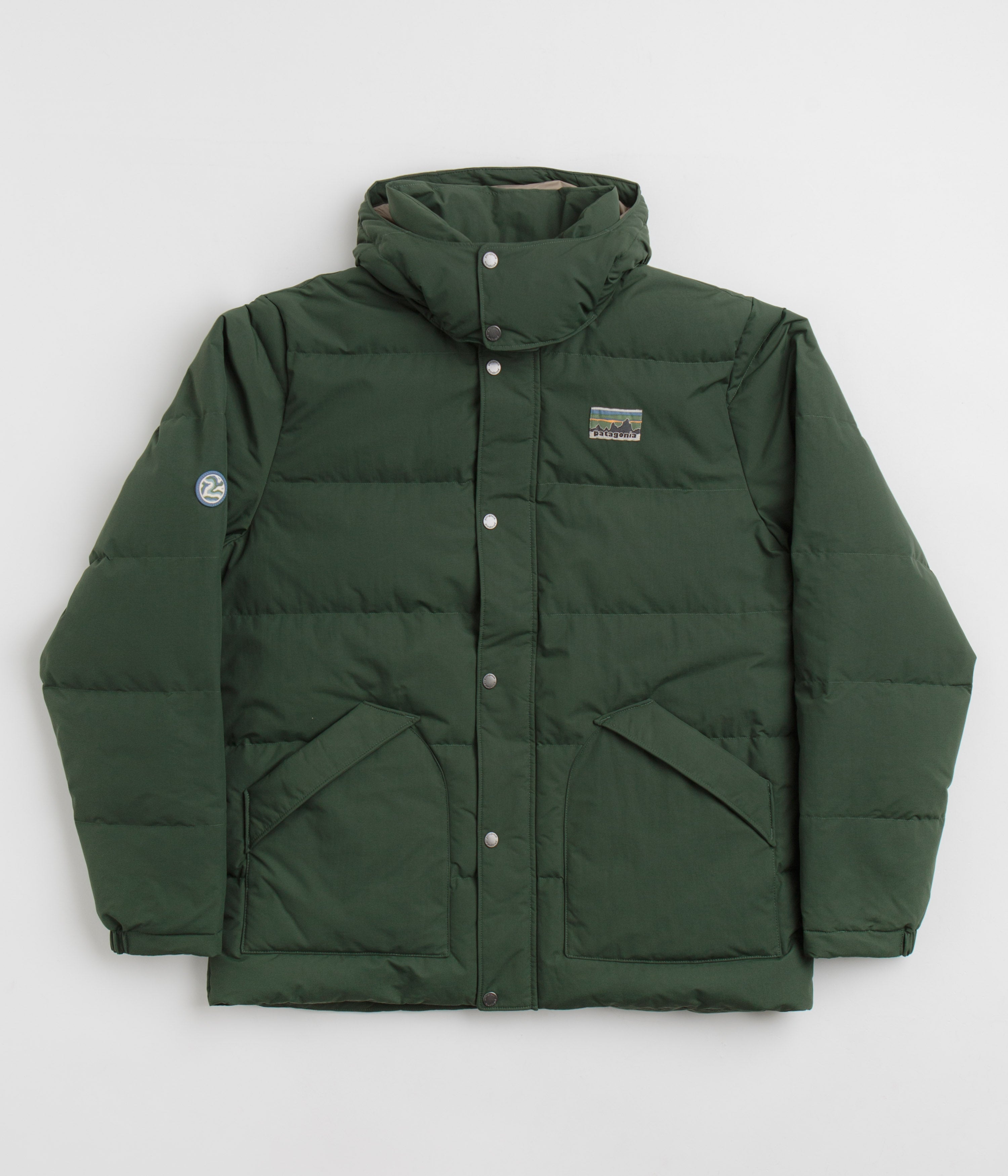 Patagonia Downdrift Jacket - Torrey Pine Green | Always in Colour
