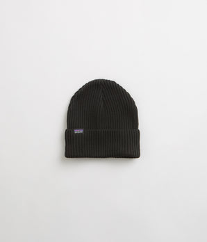 Patagonia Fisherman's Rolled Beanie - Black