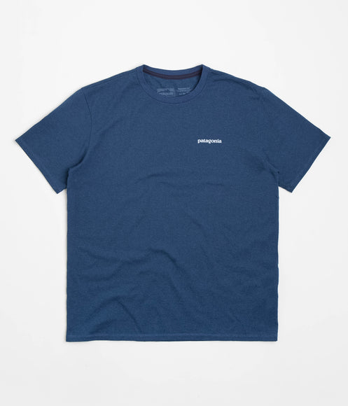 Patagonia Fitz Roy Icon Responsibili-Tee T-Shirt - Wavy Blue