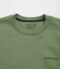 Patagonia Fitz Roy Icon Uprisal Crewneck Sweatshirt - Terrain Green thumbnail