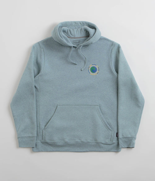 Patagonia Fitz Roy Icon Uprisal Hoodie - Fleck Blue