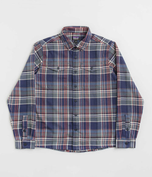 Patagonia Fjord Flannel Shirt - Adventurer: New Navy