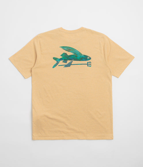 Patagonia Flying Fish Responsibili-Tee T-Shirt - Flying Fish: Cliffs and Coves Conifer Green