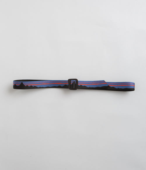 Patagonia Friction Belt - Fitz Roy Belt: Black