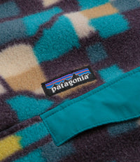 Patagonia Lightweight Synchilla Snap-T Fleece - Fitz Roy Patchwork: Belay Blue thumbnail