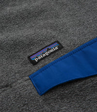Patagonia Lightweight Synchilla Snap-T Fleece - Nickel / Passage Blue thumbnail