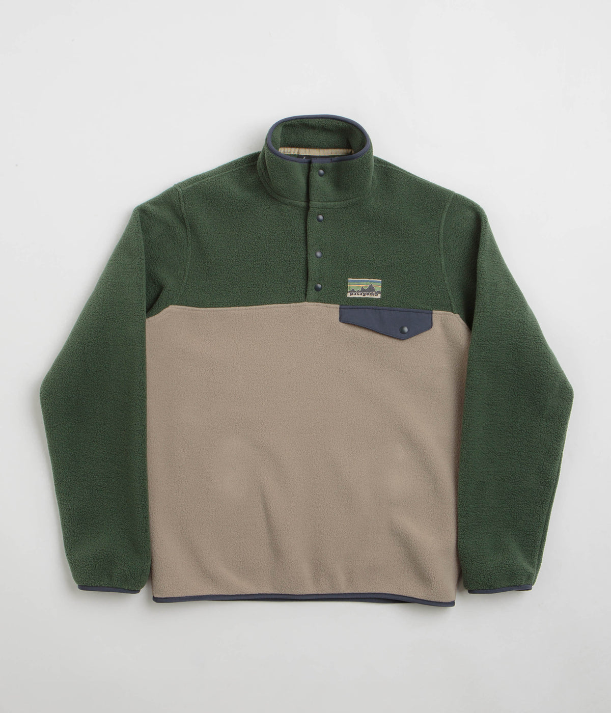 Patagonia Lightweight Synchilla Snap T Fleece Seabird Grey Always in Colour
