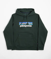 Patagonia P-6 Label Uprisal Hoodie - Pinyon Green thumbnail