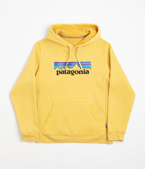 Patagonia P-6 Label Uprisal Hoodie - Surfboard Yellow