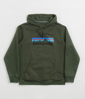 Patagonia P-6 Label Uprisal Hoodie - Torrey Pine Green