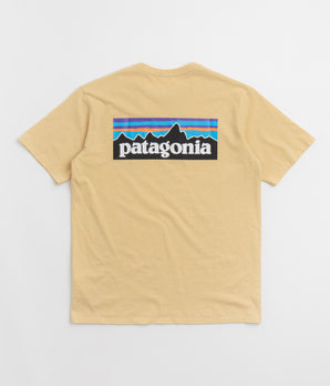 Patagonia P-6 Logo Responsibili-Tee T-Shirt - Beeswax Tan