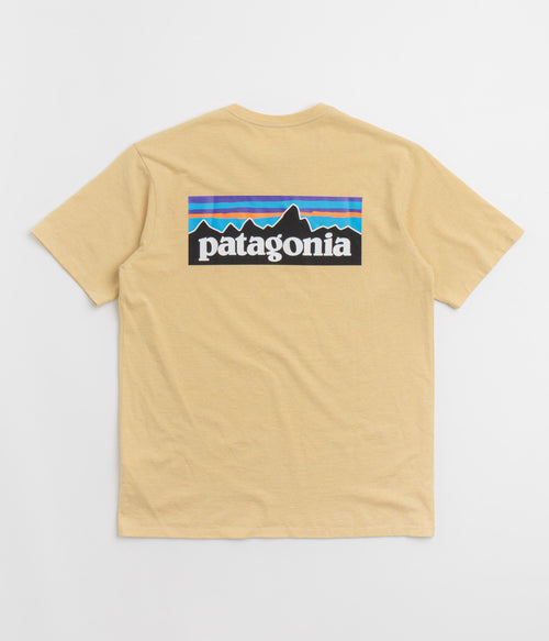 Patagonia P-6 Logo Responsibili-Tee T-Shirt - Beeswax Tan