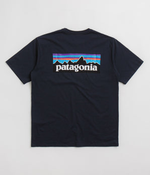 Patagonia P-6 Logo Responsibili-Tee T-Shirt - New Navy