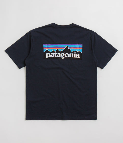 Patagonia P-6 Logo Responsibili-Tee T-Shirt - New Navy