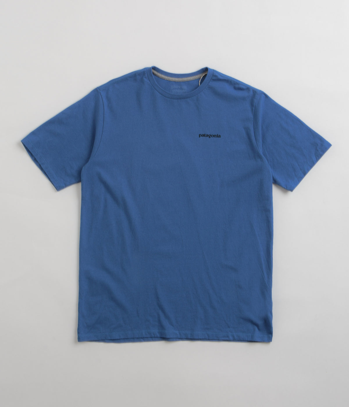 Patagonia P-6 Logo Responsibili-Tee T-Shirt - P-6 Outline: Vessel Blue