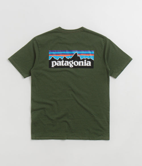 Patagonia P-6 Logo Responsibili-Tee T-Shirt - Torrey Pine Green